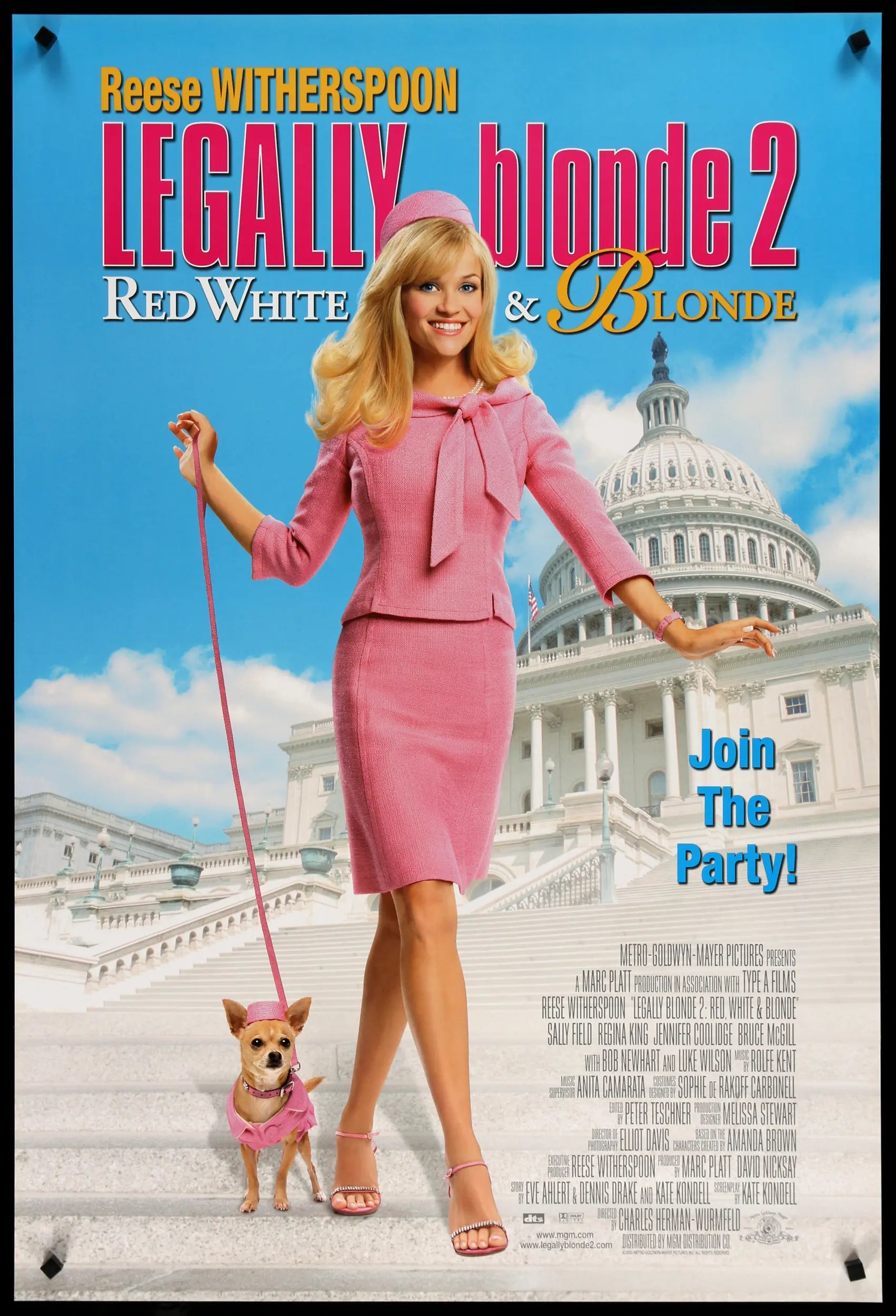 Legally Blonde 2 (2003) original movie poster for sale at Originalfilmart