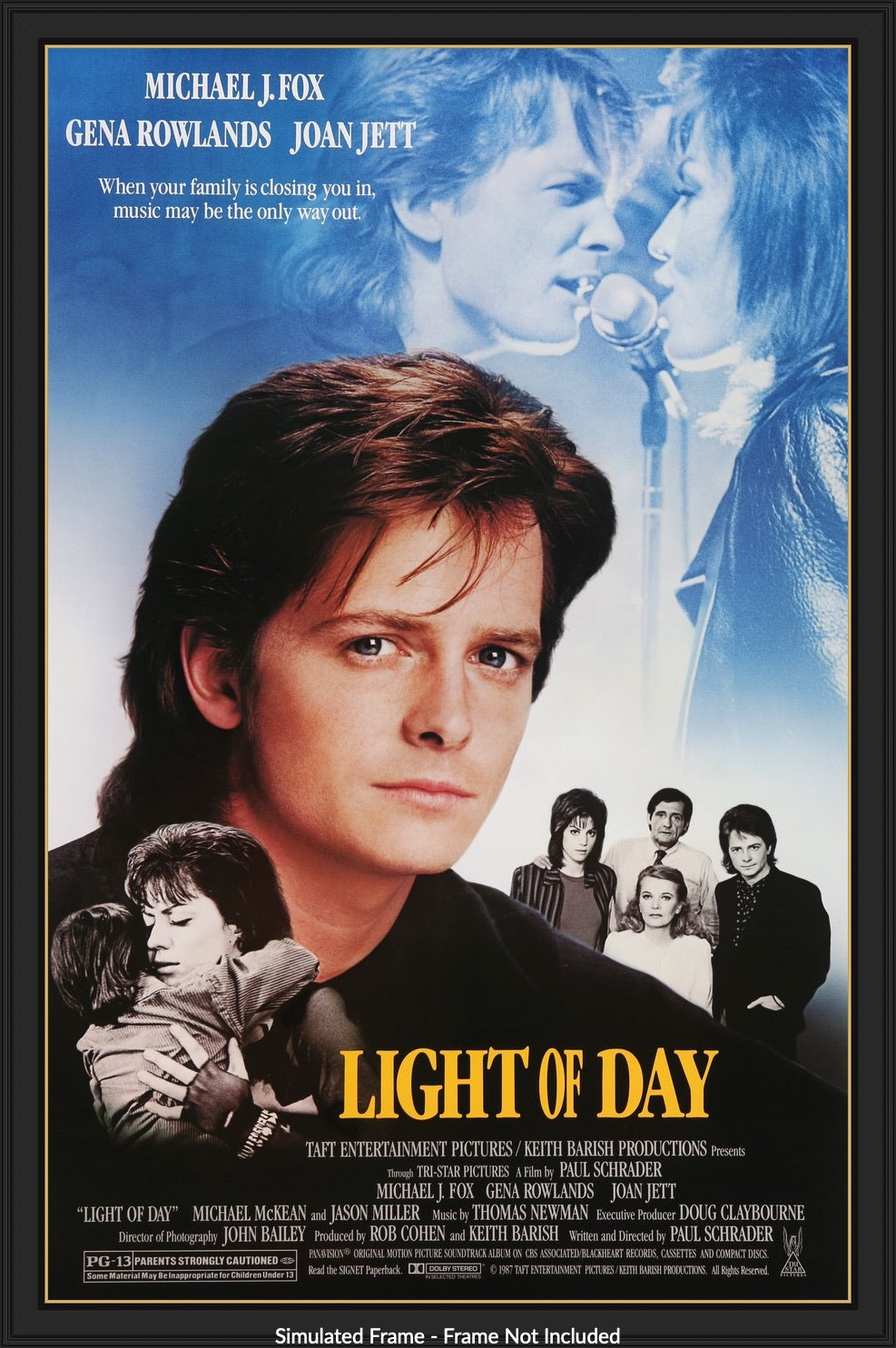 Light of Day (1987) original movie poster for sale at Originalfilmart