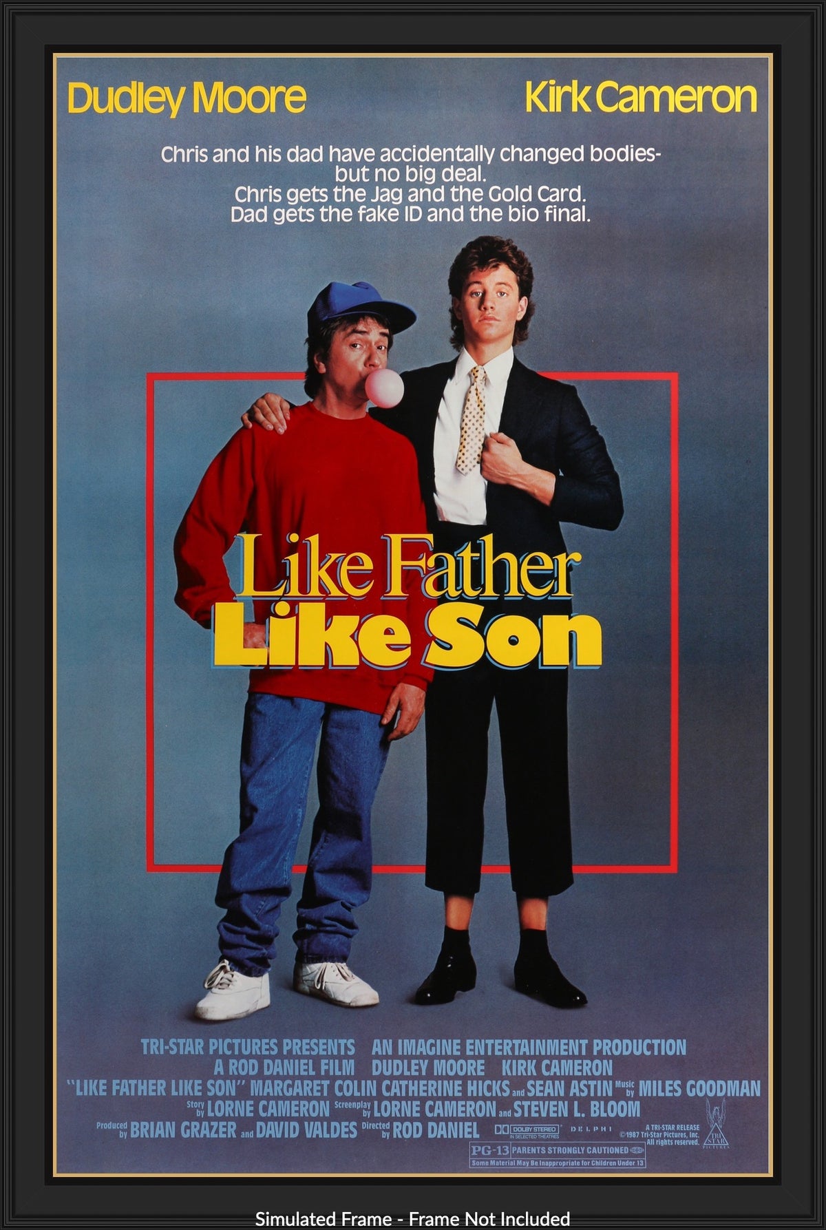 Like Father, Like Son (1987) original movie poster for sale at Originalfilmart