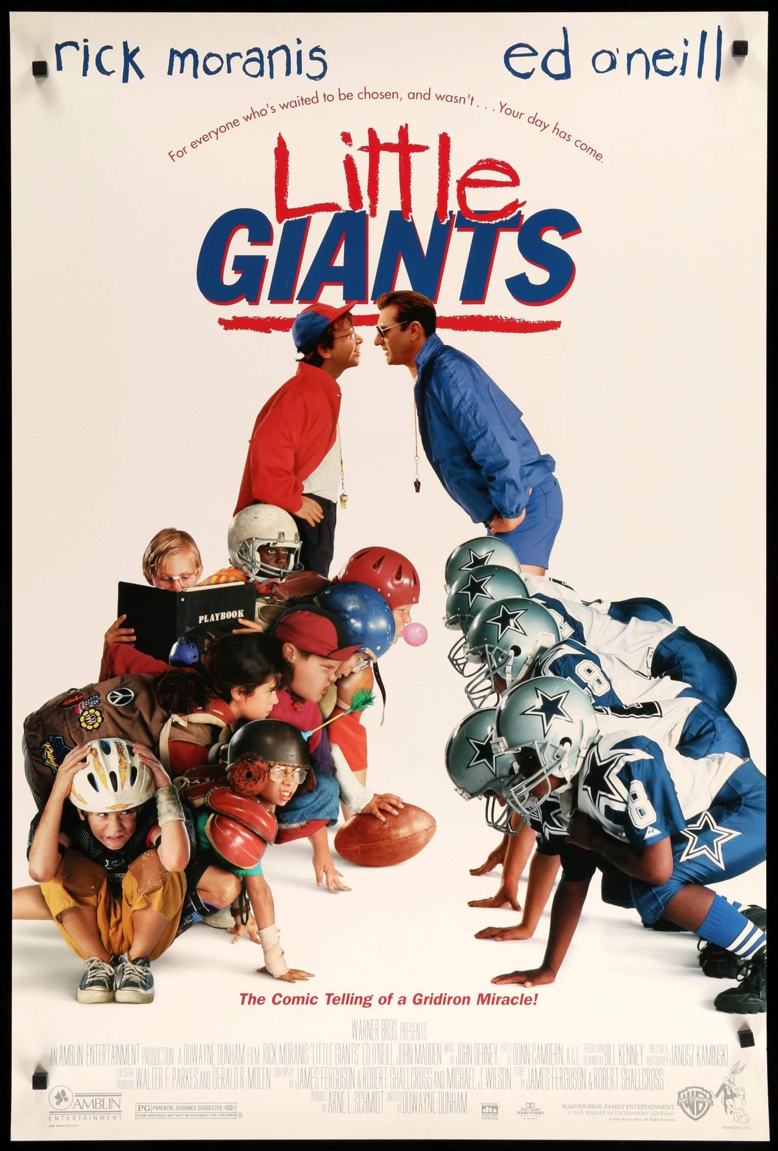 Little Giants (1994) original movie poster for sale at Originalfilmart
