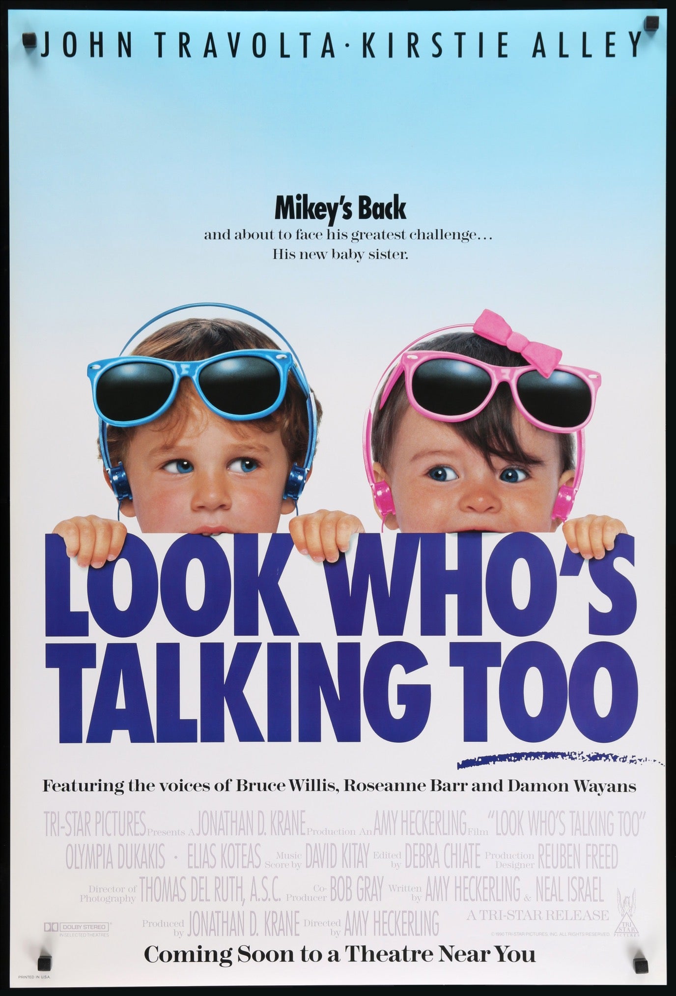Look Who's Talking Too (1990) original movie poster for sale at Originalfilmart