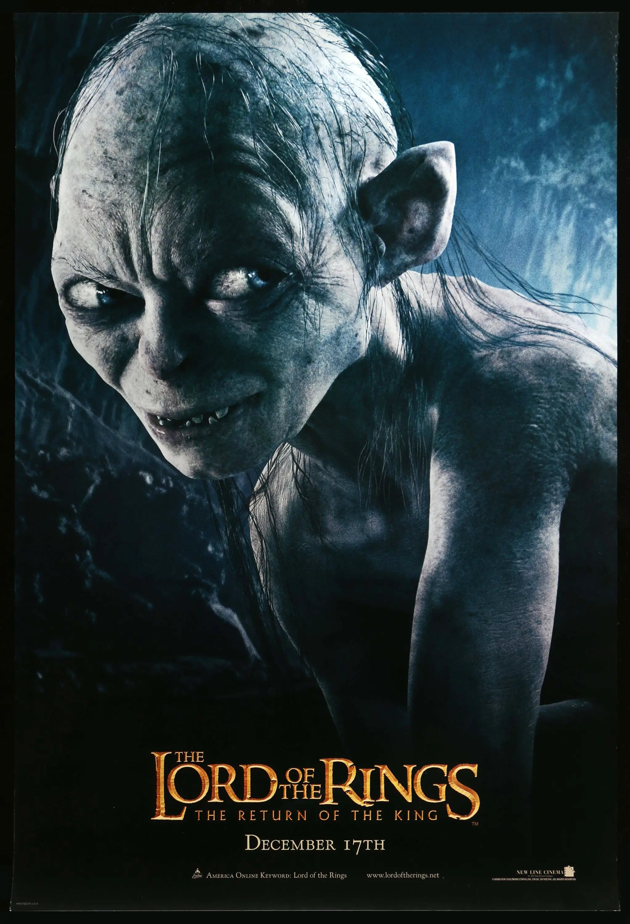 Lord of the Rings: The Return of the King (2003) original movie poster for sale at Originalfilmart