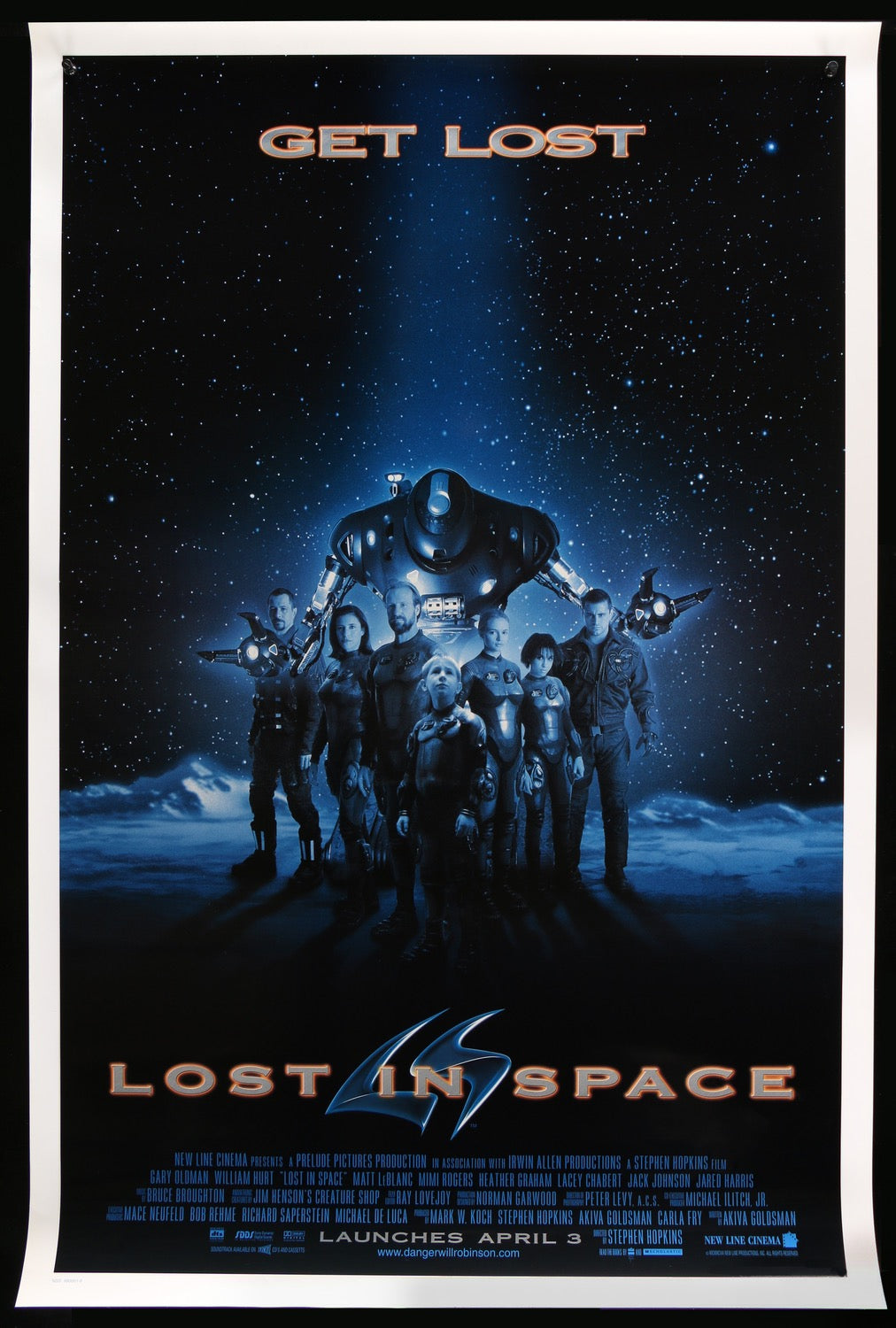 Lost in Space (1998) original movie poster for sale at Originalfilmart
