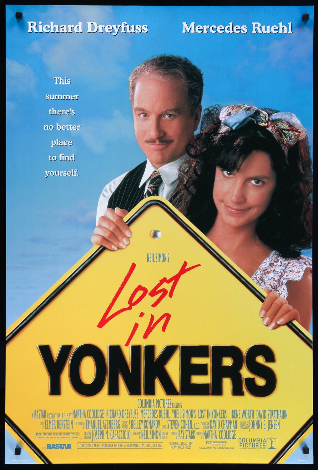 Lost in Yonkers (1993) original movie poster for sale at Originalfilmart
