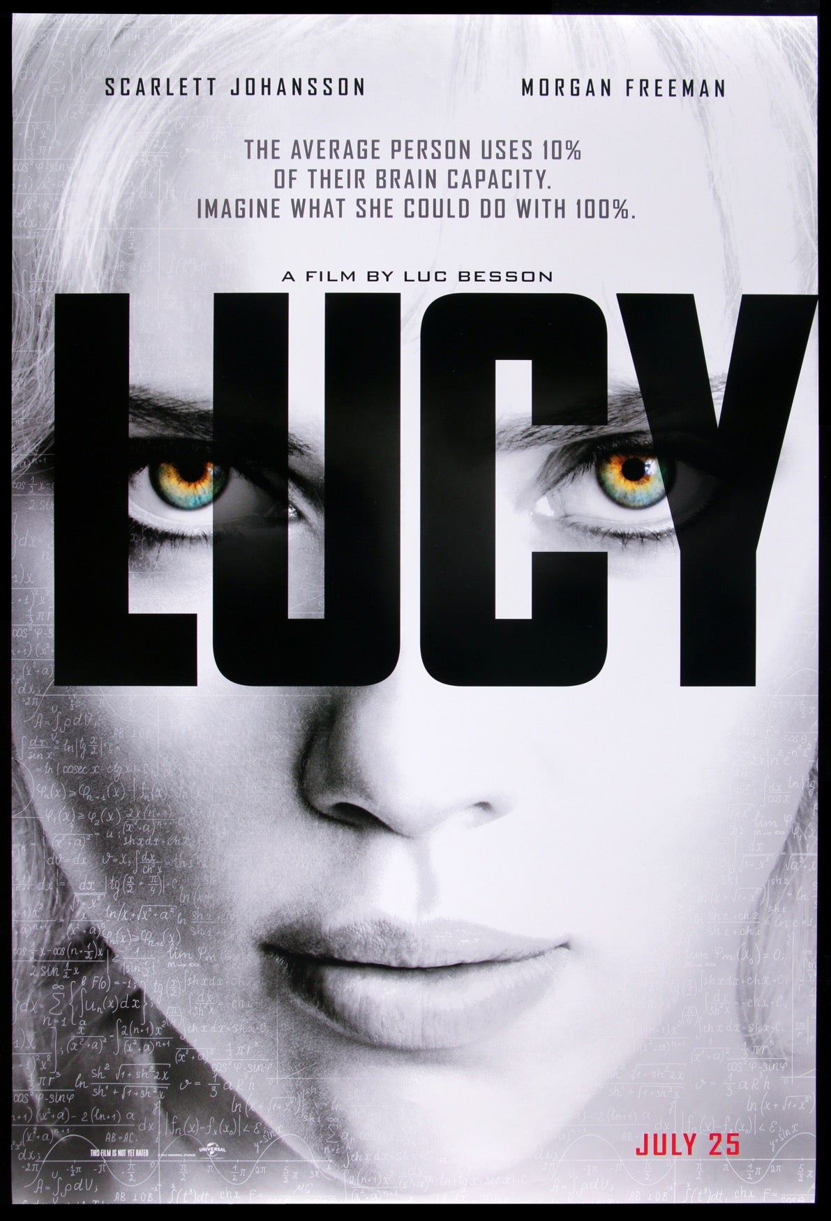 Lucy (2014) original movie poster for sale at Originalfilmart