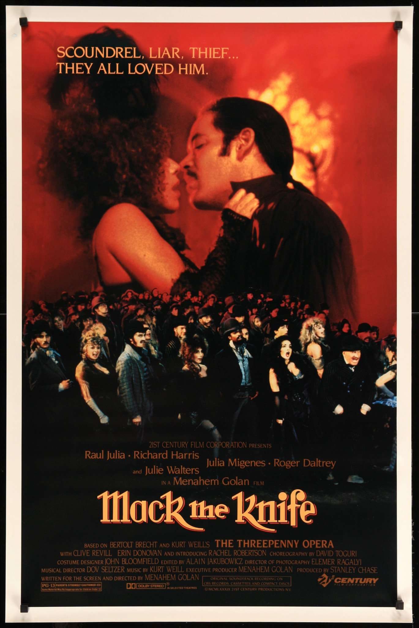 Mack the Knife (1990) original movie poster for sale at Originalfilmart