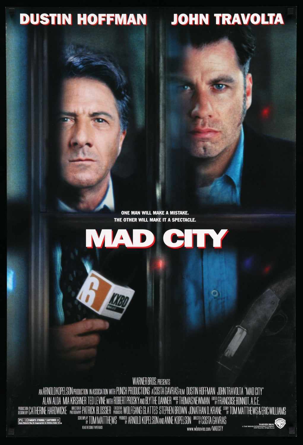 Mad City (1997) original movie poster for sale at Originalfilmart
