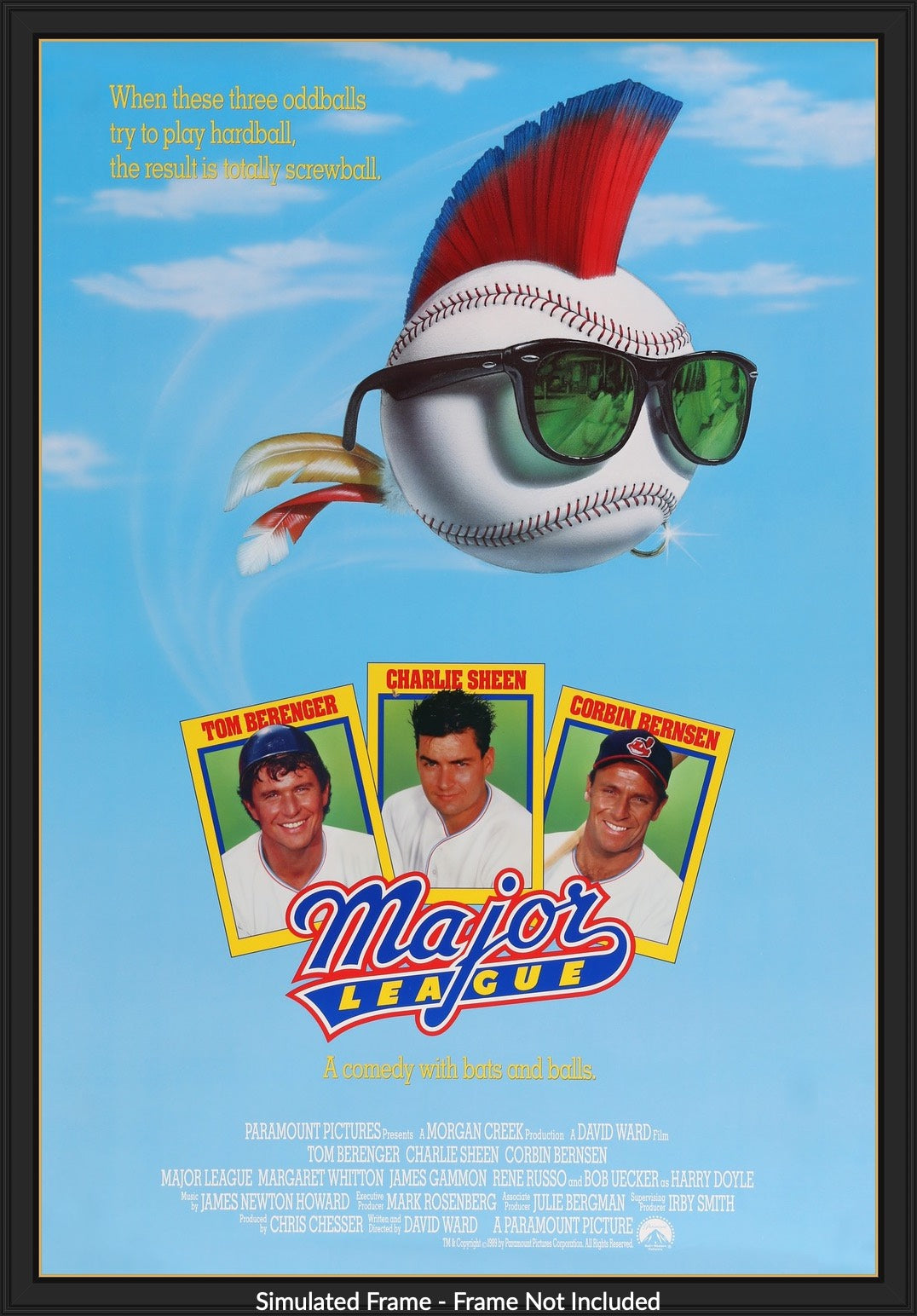 Major League (1989) original movie poster for sale at Originalfilmart
