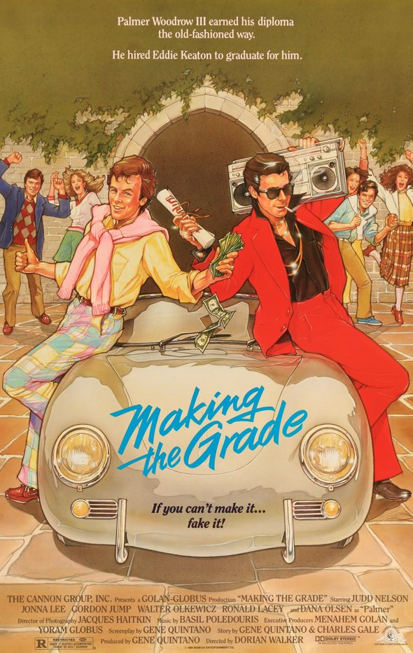 Making the Grade (1984) original movie poster for sale at Originalfilmart