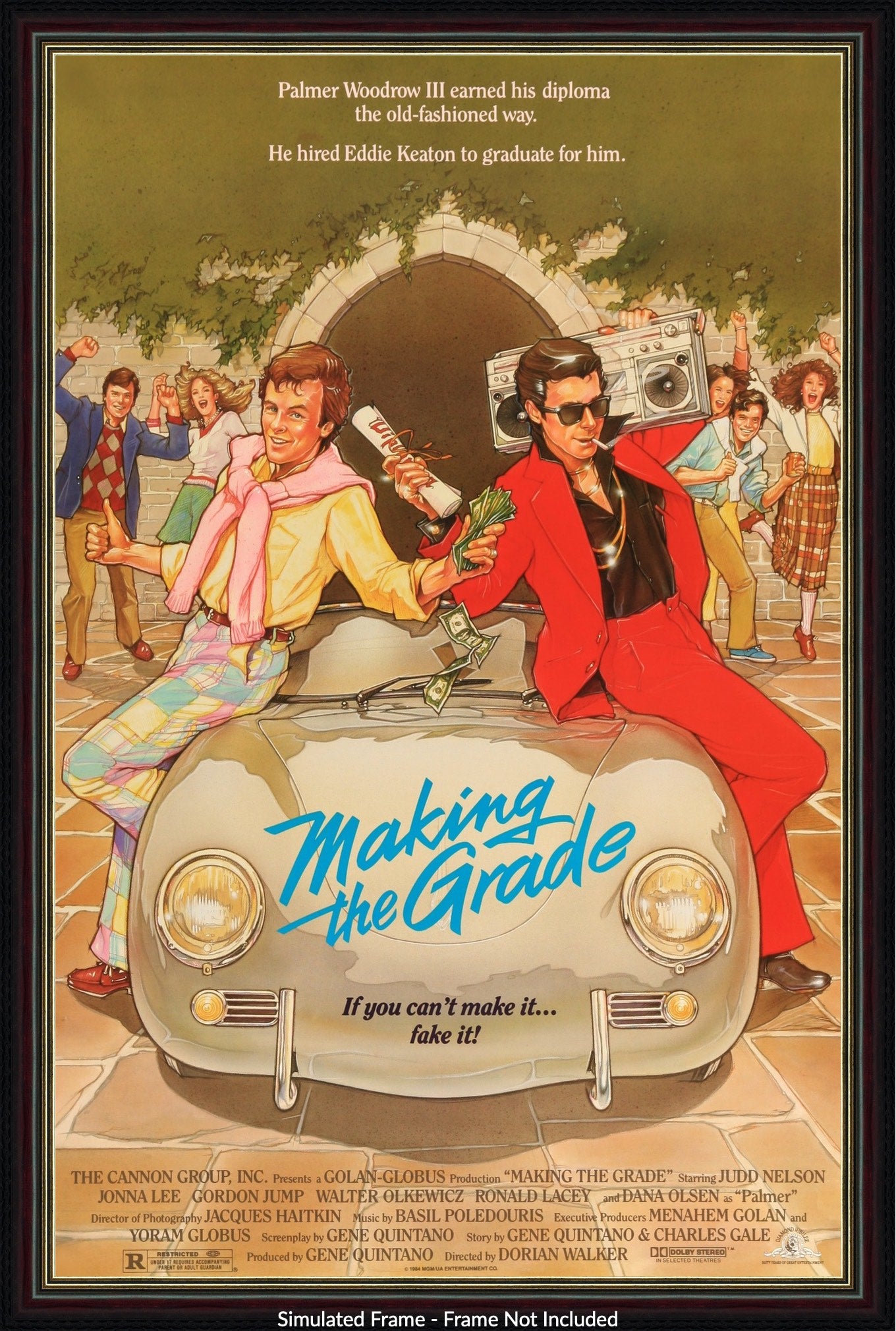 Making the Grade (1984) original movie poster for sale at Originalfilmart