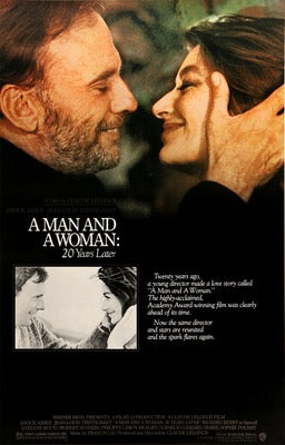 Man and a Woman, 20 Years Later (1986) original movie poster for sale at Originalfilmart