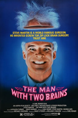 Man With Two Brains (1983) original movie poster for sale at Originalfilmart