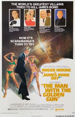 Man with the Golden Gun (1974) original movie poster for sale at Originalfilmart