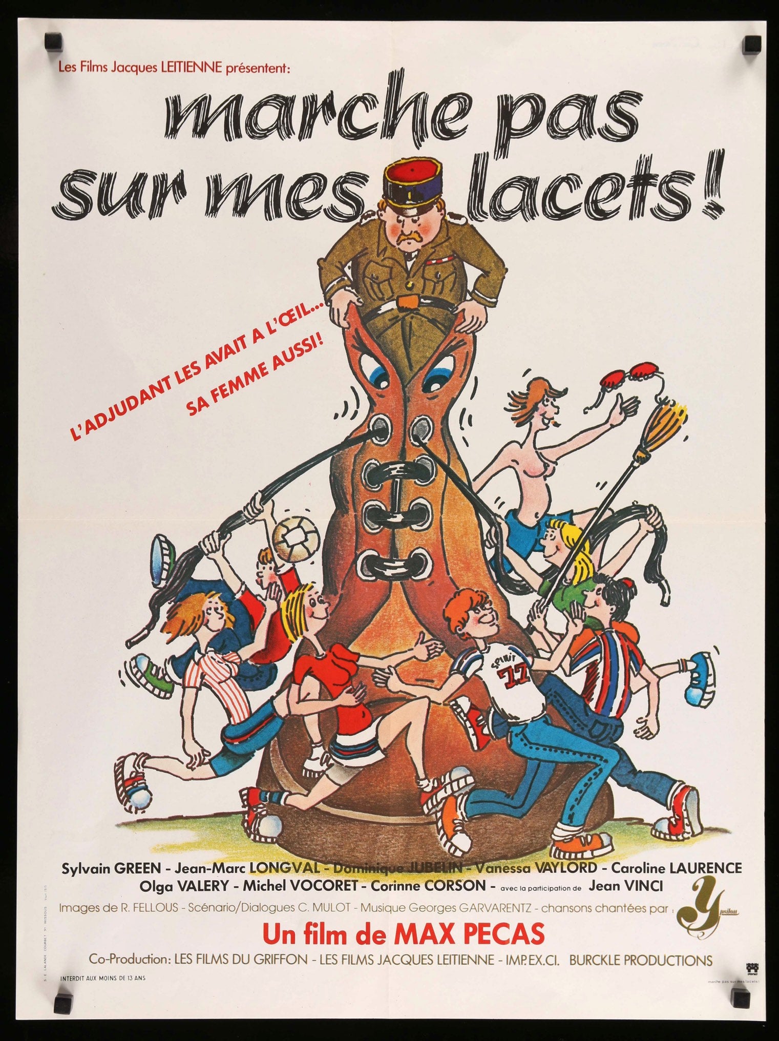 Marche pas sur mes lacets (1977) original movie poster for sale at Originalfilmart