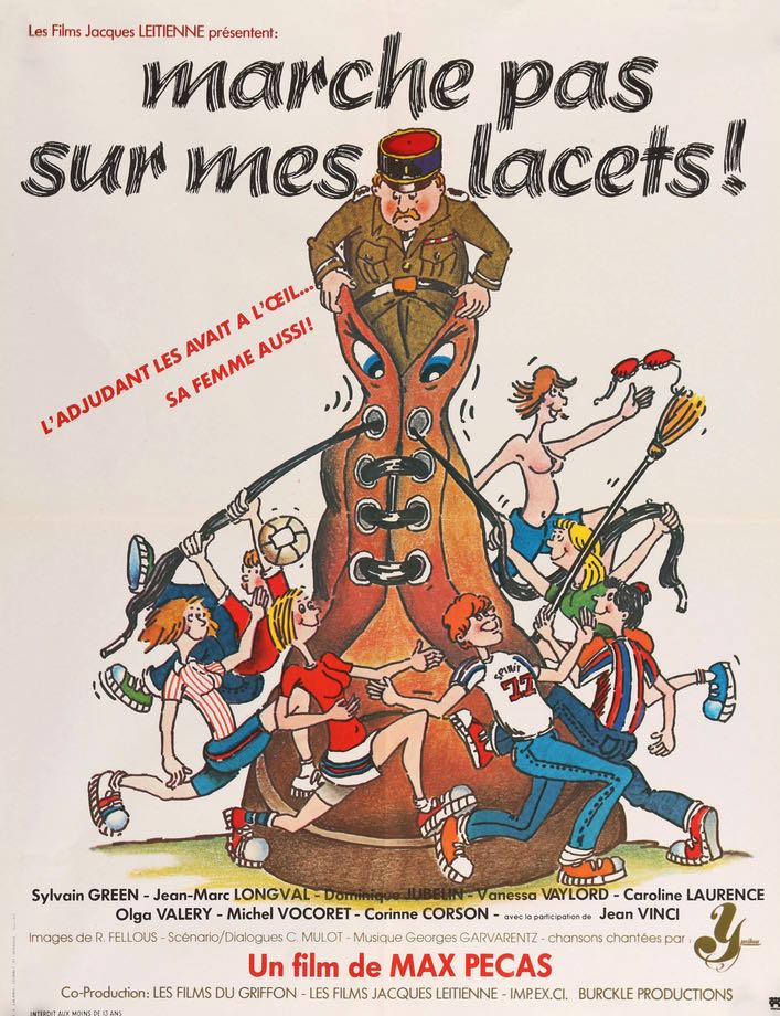 Marche pas sur mes lacets (1977) original movie poster for sale at Originalfilmart