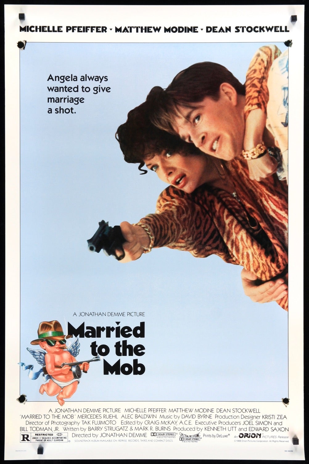 Married to the Mob (1988) original movie poster for sale at Originalfilmart