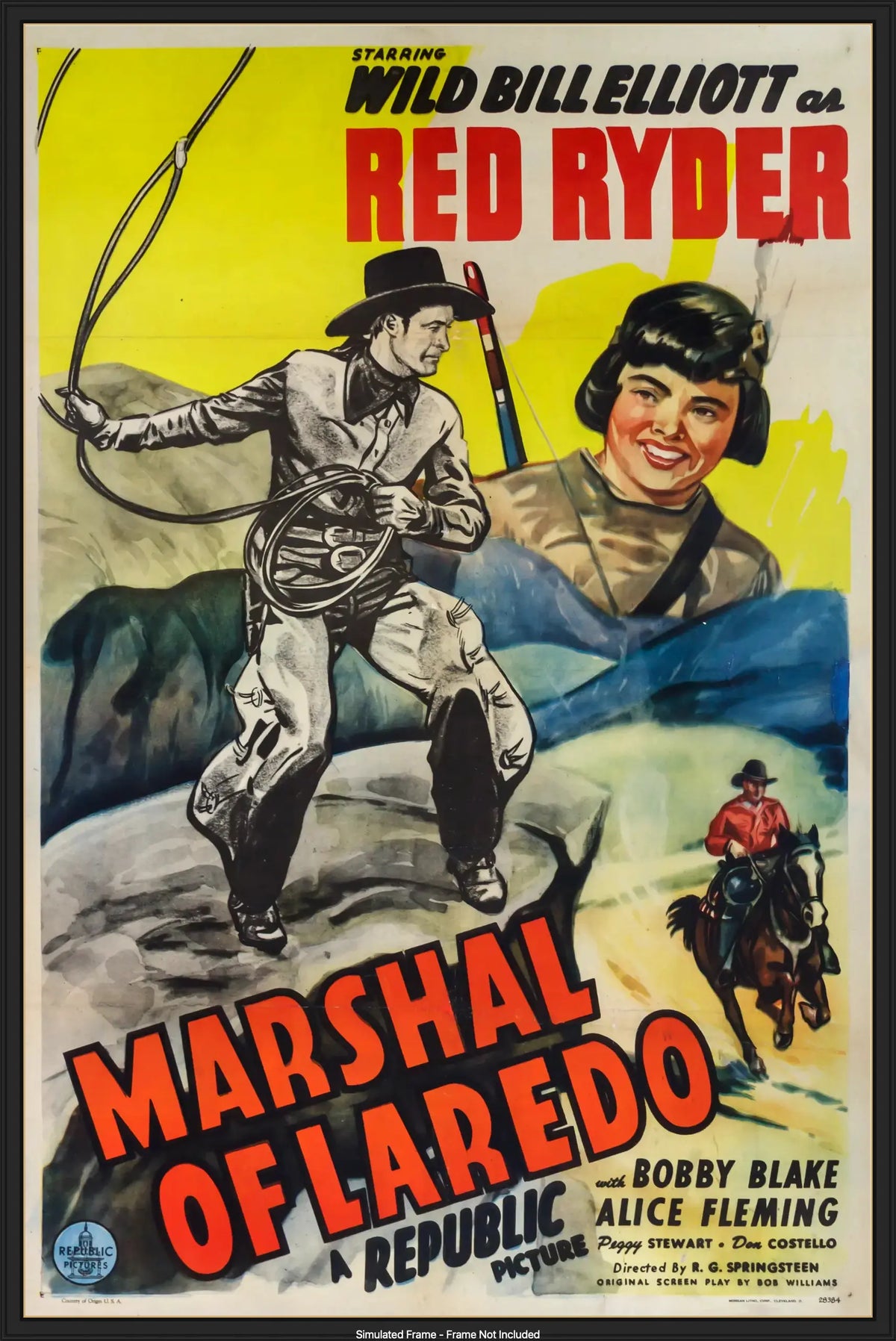 Marshal of Laredo (1945) original movie poster for sale at Originalfilmart