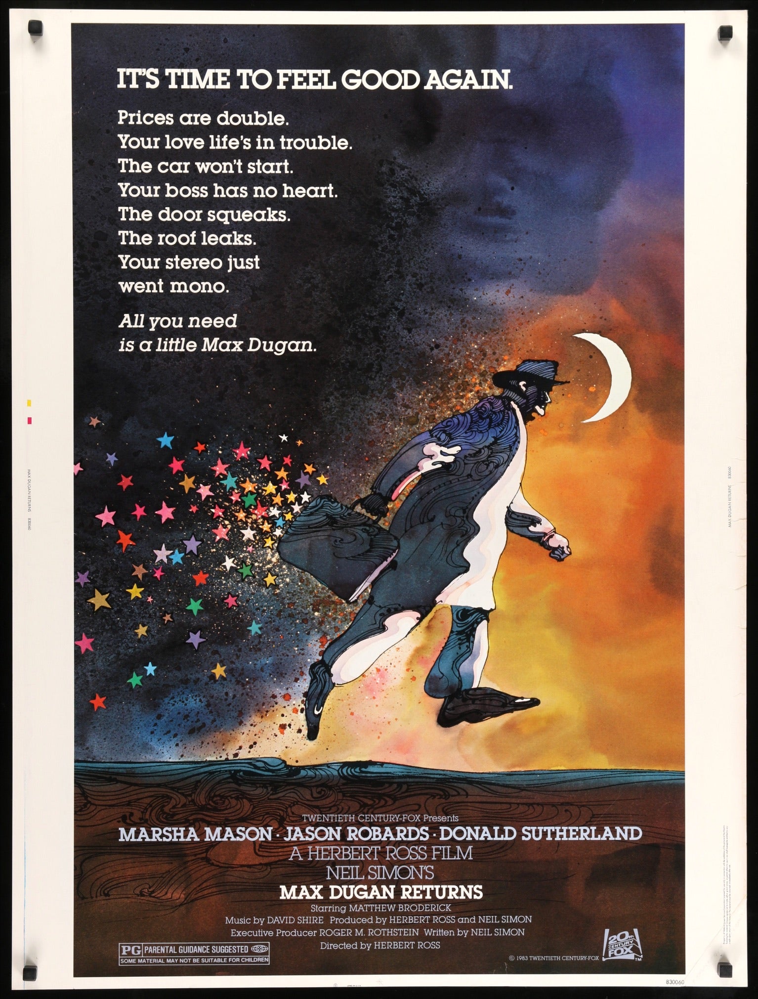 Max Dugan Returns (1983) original movie poster for sale at Originalfilmart