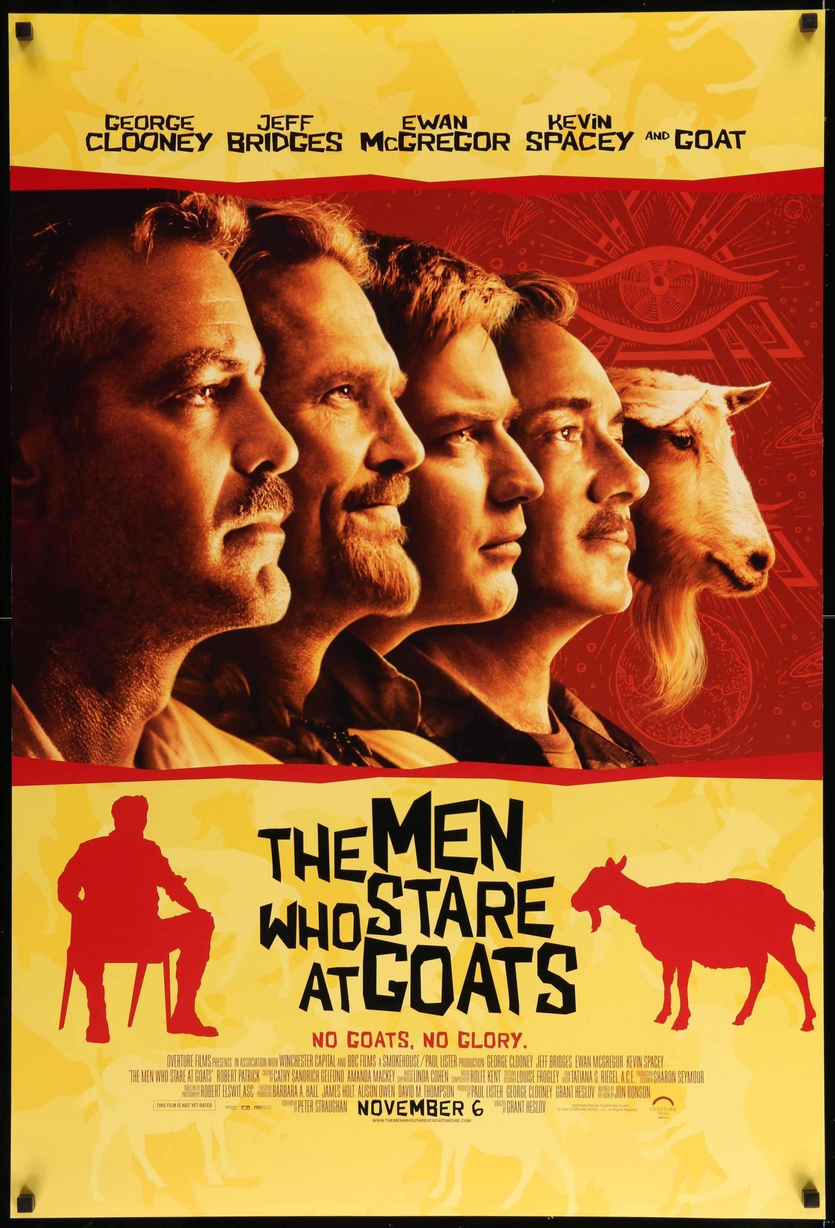 Men Who Stare at Goats (2009) original movie poster for sale at Originalfilmart