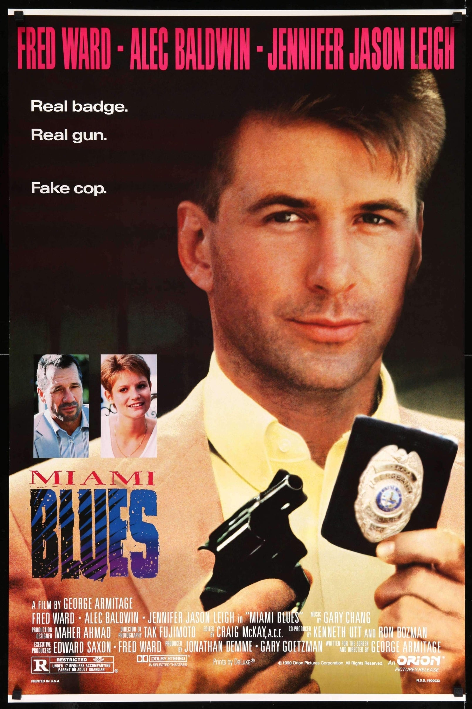 Miami Blues (1990) original movie poster for sale at Originalfilmart