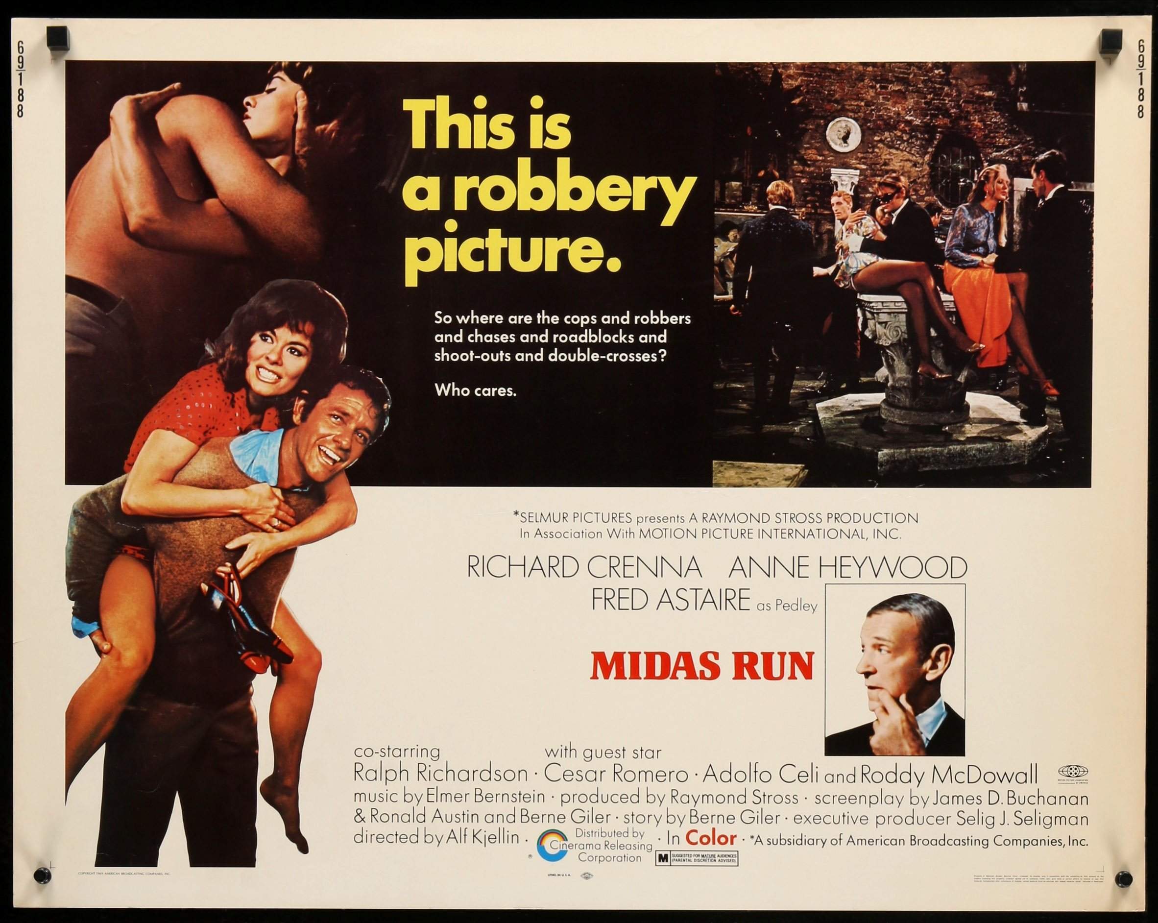 Midas Run (1969) original movie poster for sale at Originalfilmart