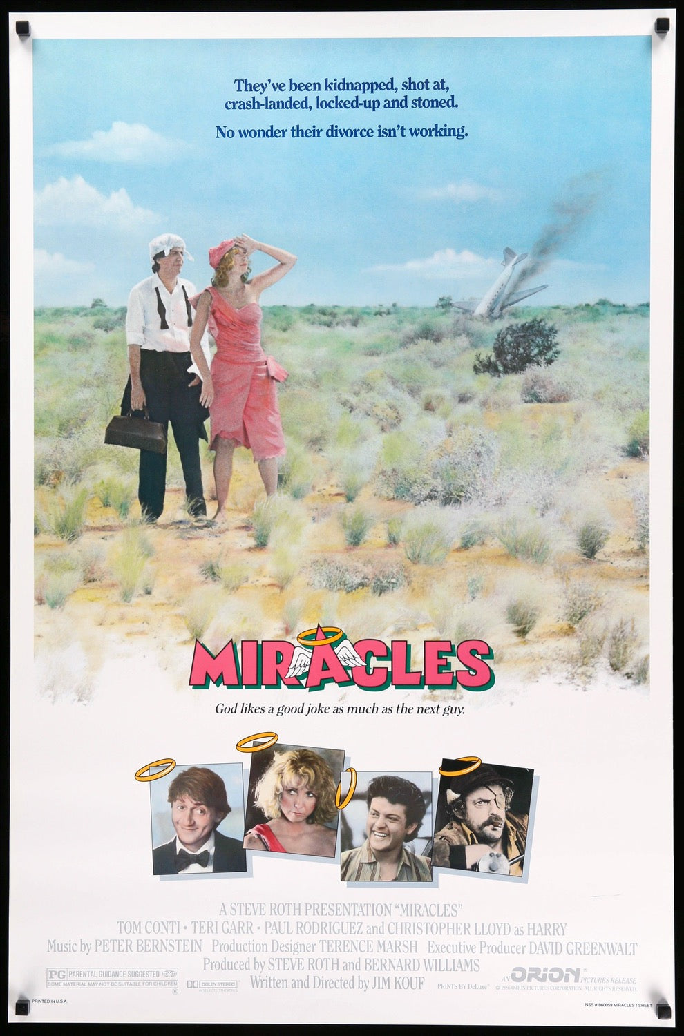 Miracles (1986) original movie poster for sale at Originalfilmart