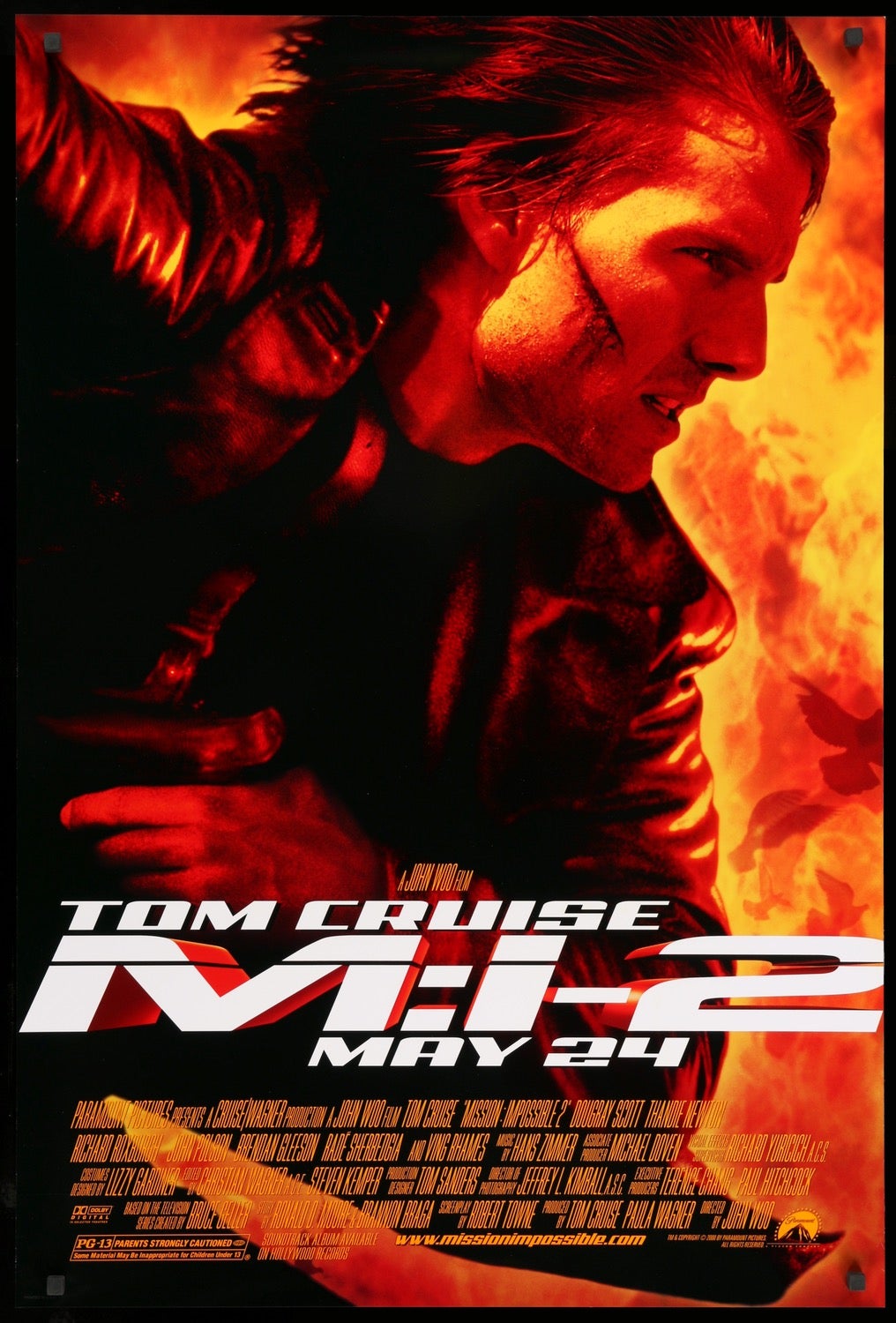 Mission Impossible 2 (2000) original movie poster for sale at Originalfilmart