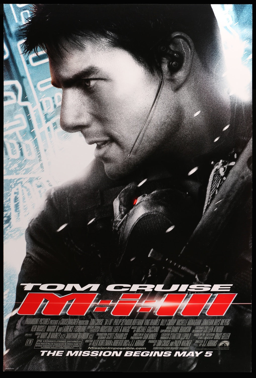 Mission Impossible 3 (2006) original movie poster for sale at Originalfilmart