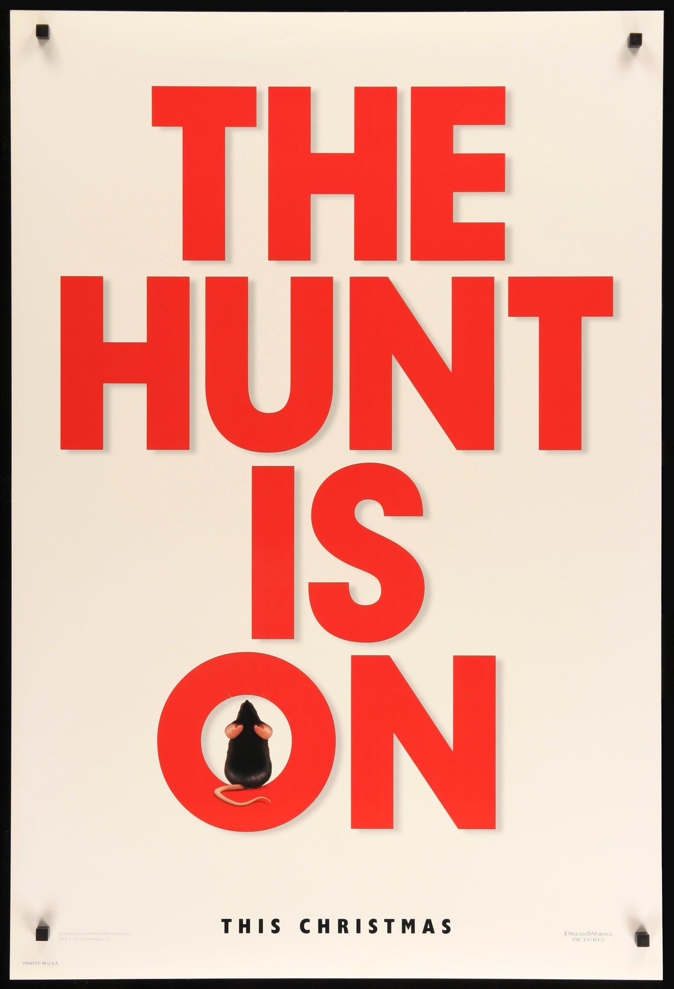 Mouse Hunt (1997) original movie poster for sale at Originalfilmart