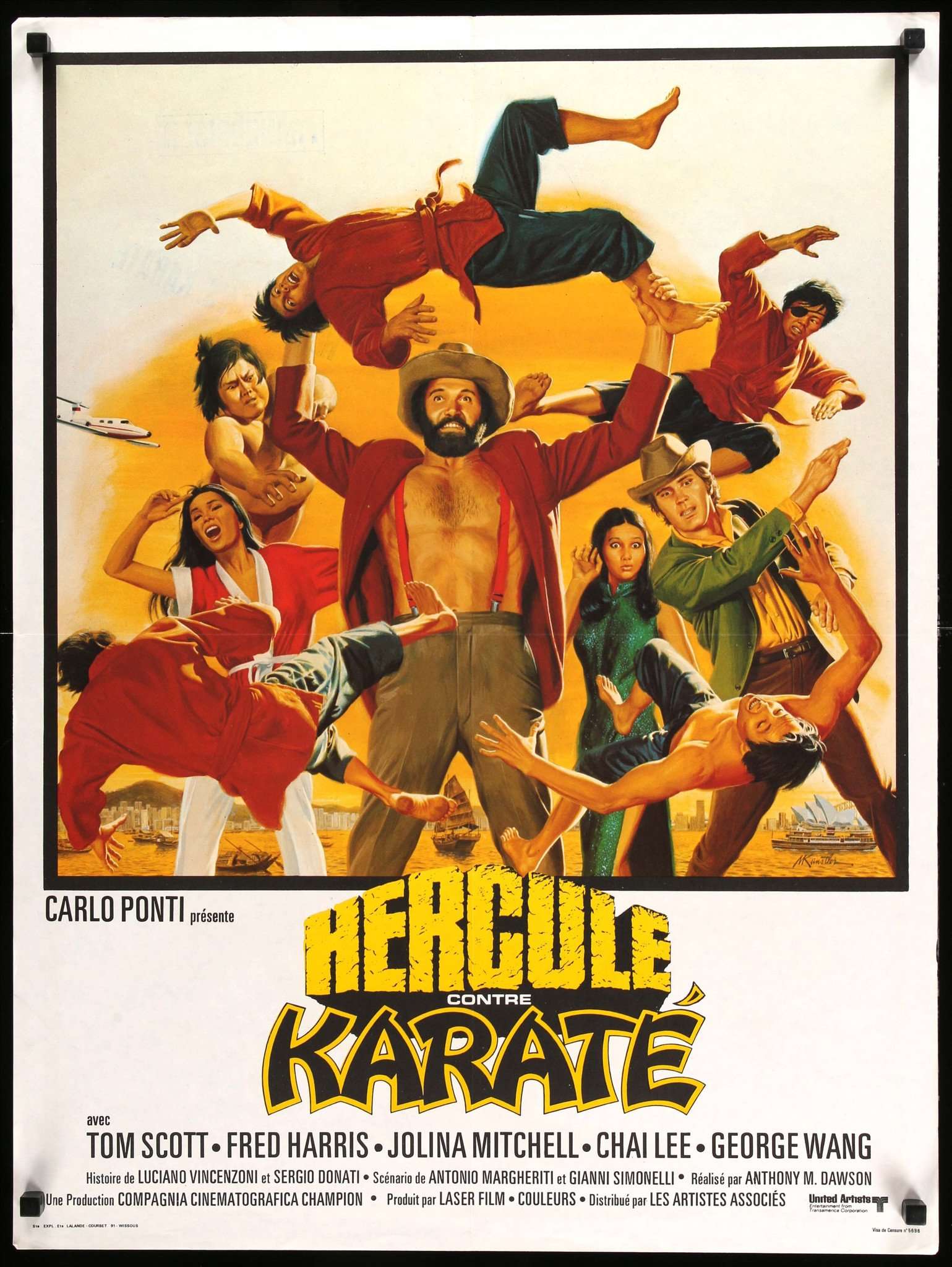 Mr. Hercules Against Karate (1973) original movie poster for sale at Originalfilmart
