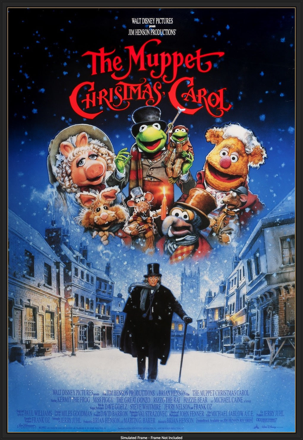Muppet Christmas Carol (1992) original movie poster for sale at Originalfilmart