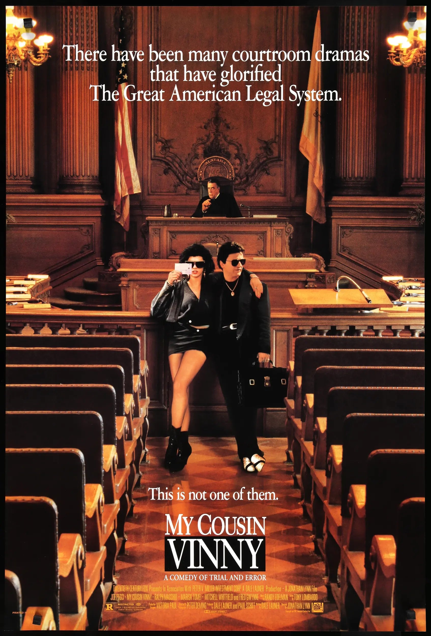 My Cousin Vinny (1992) original movie poster for sale at Originalfilmart