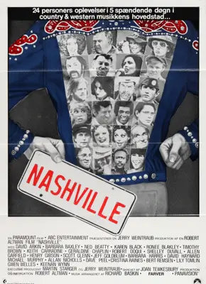 Nashville (1975) original movie poster for sale at Originalfilmart