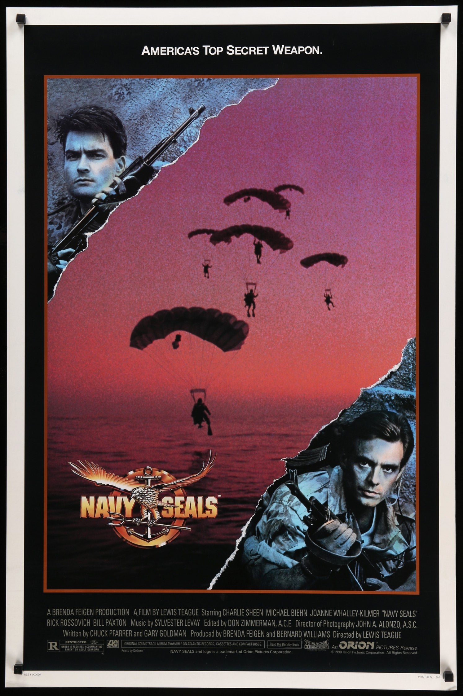 Navy SEALS (1990) original movie poster for sale at Originalfilmart