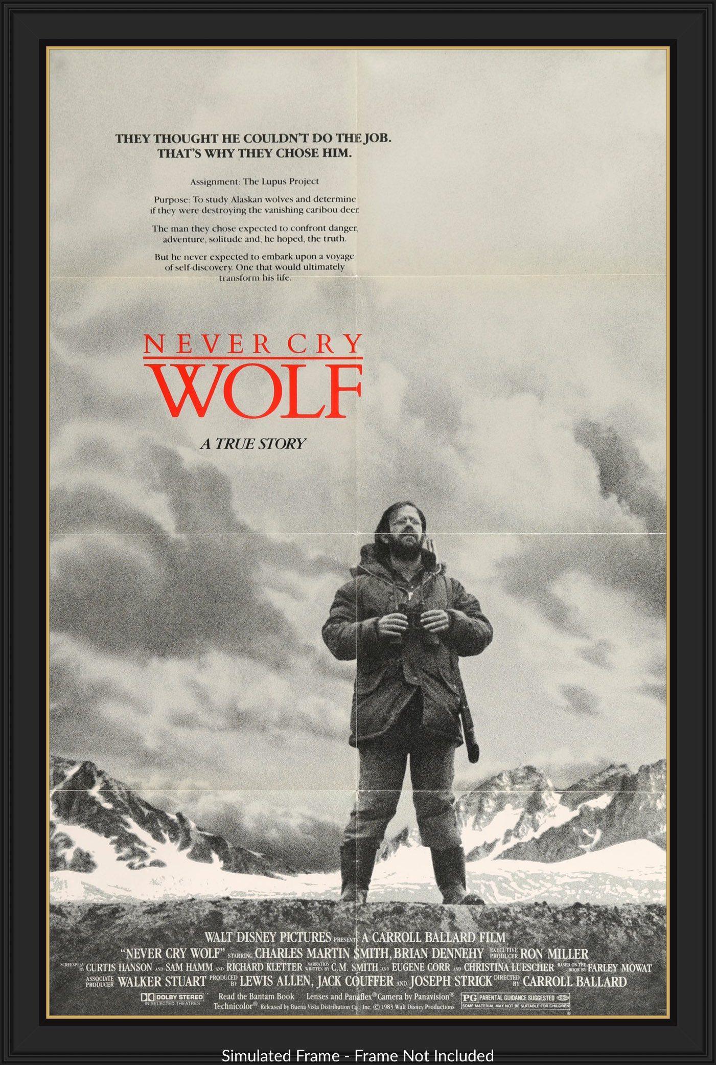 Never Cry Wolf (1983) original movie poster for sale at Originalfilmart