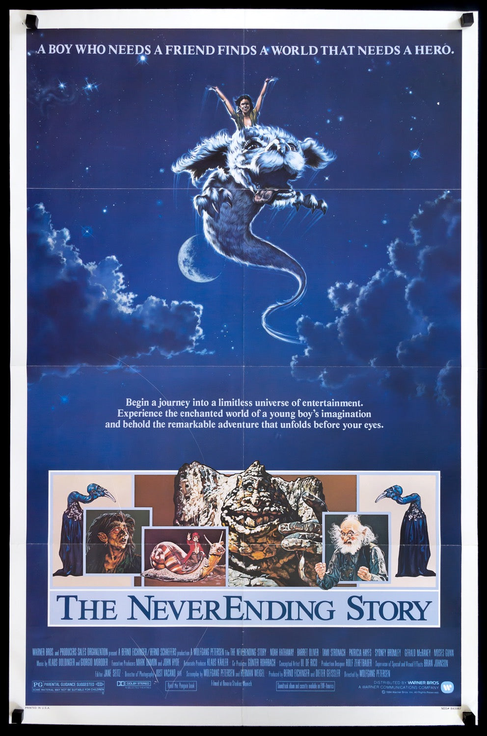 Neverending Story (1984) original movie poster for sale at Originalfilmart