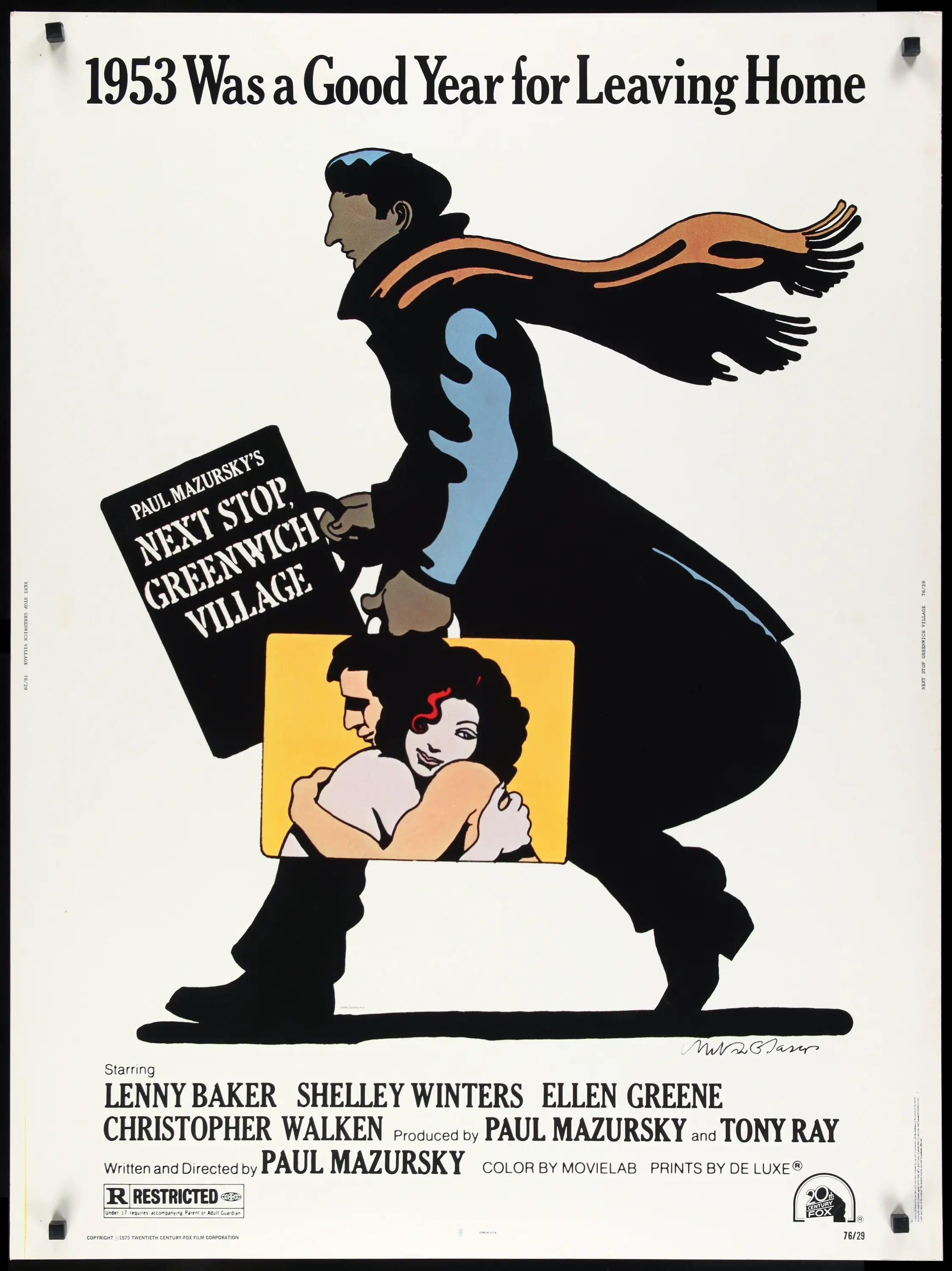 Next Stop Greenwich Village (1976) original movie poster for sale at Originalfilmart