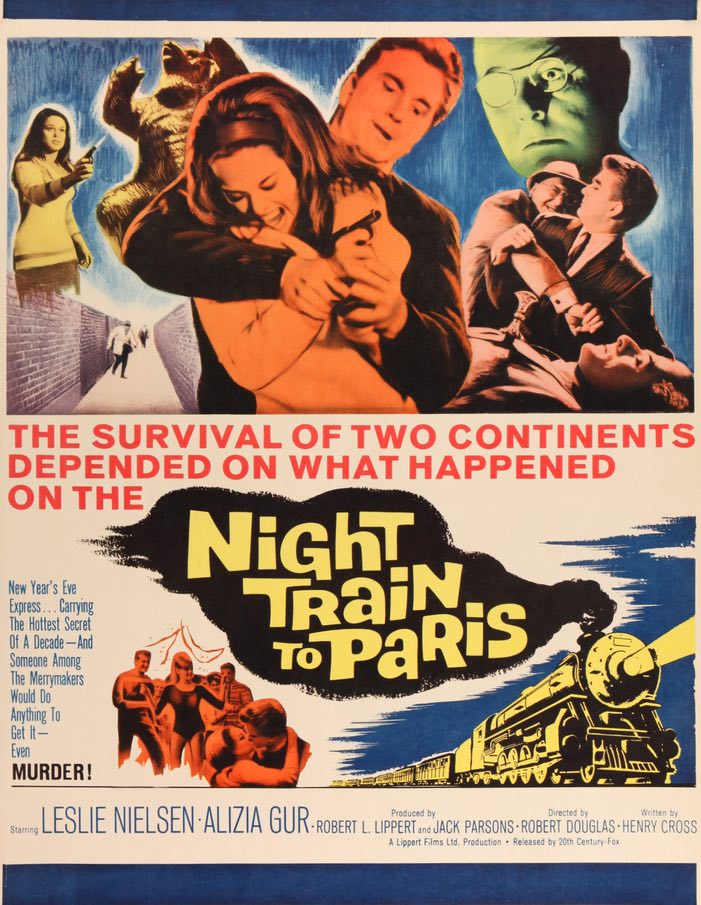 Night Train to Paris (1964) original movie poster for sale at Originalfilmart