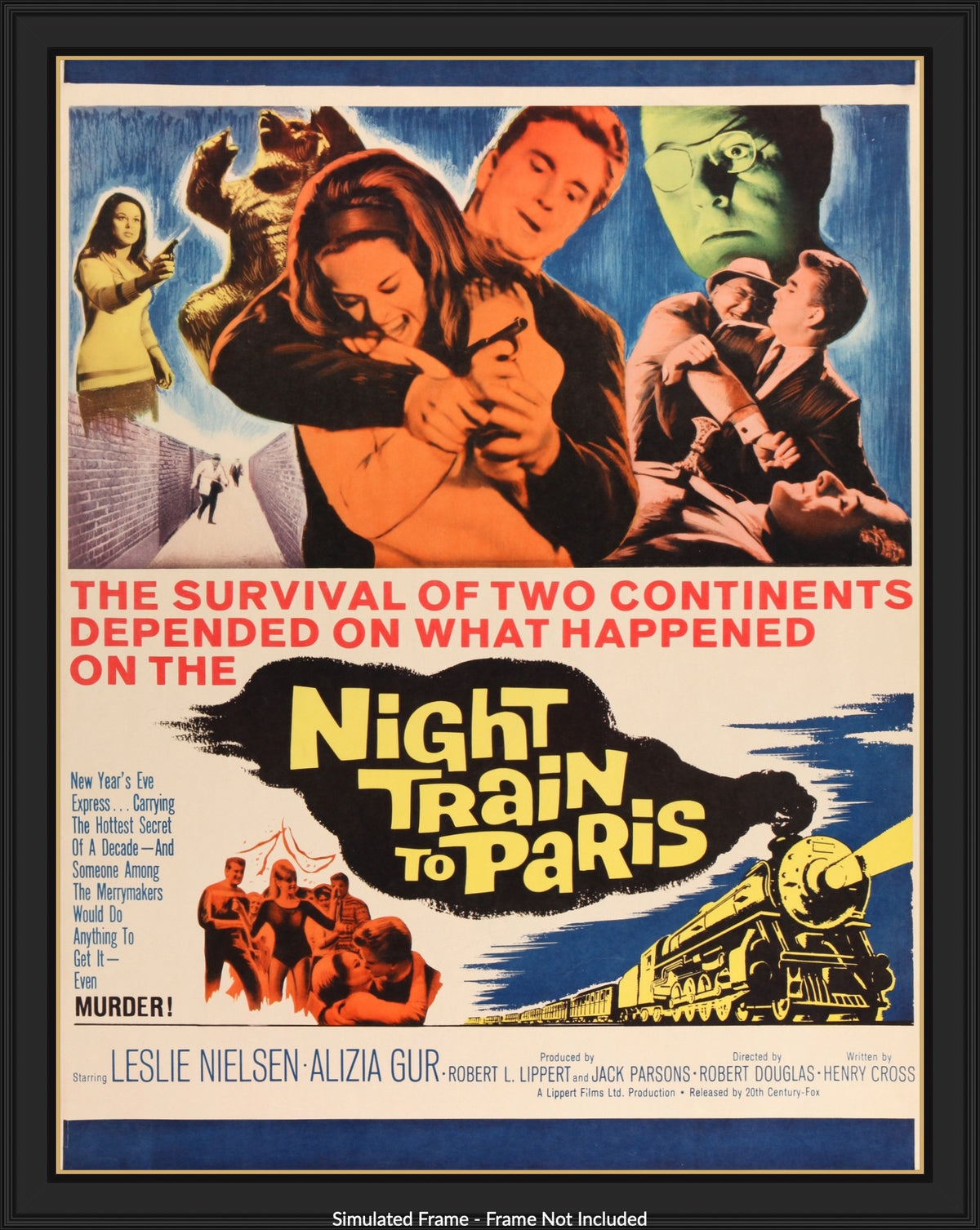Night Train to Paris (1964) original movie poster for sale at Originalfilmart