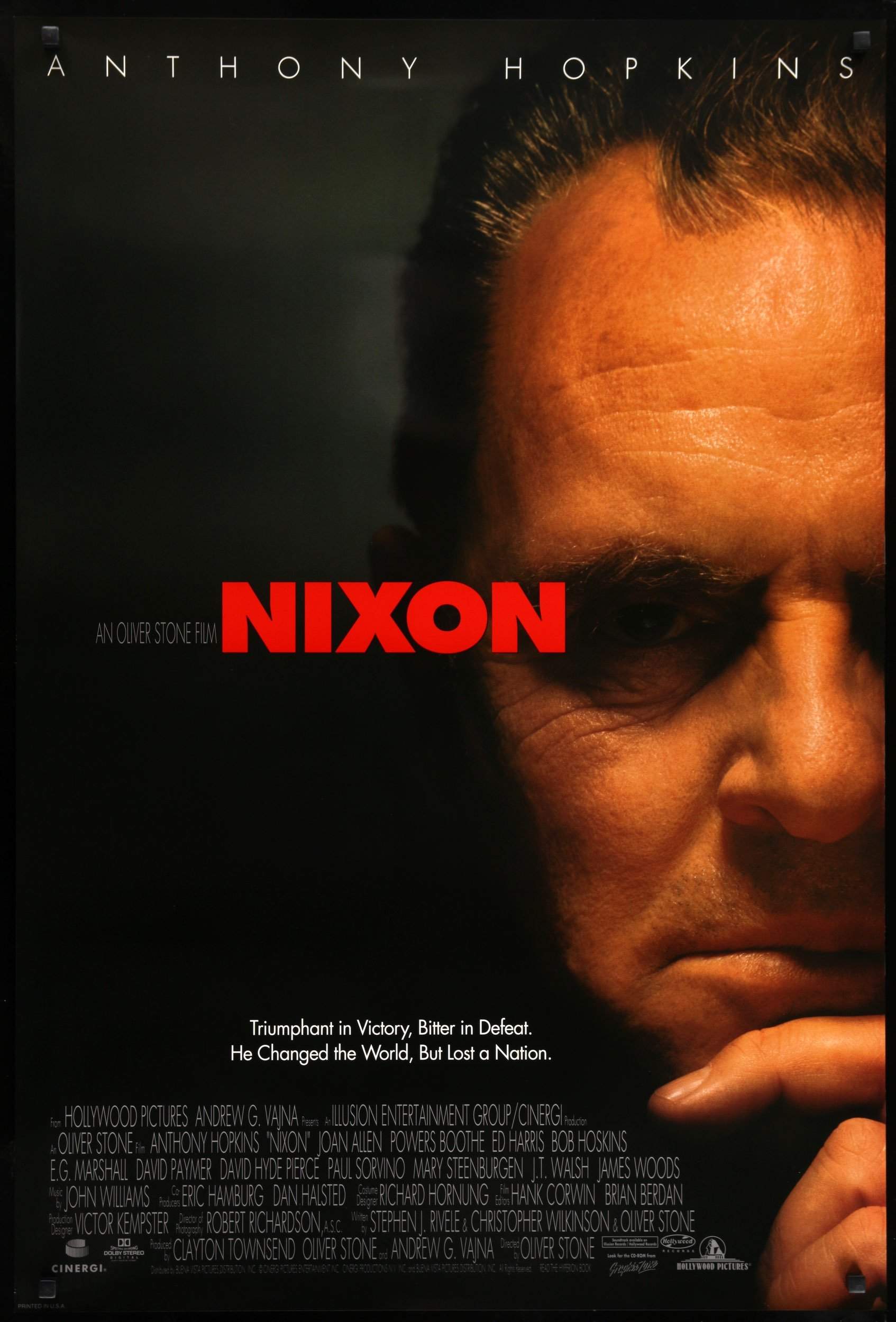 Nixon (1995) original movie poster for sale at Originalfilmart
