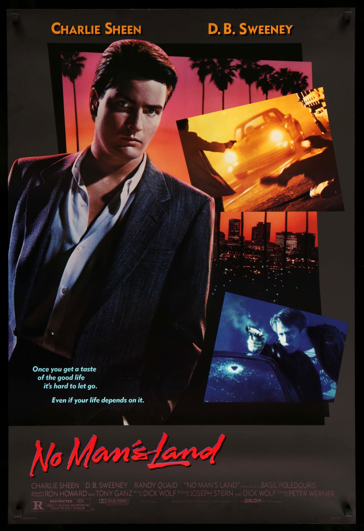 No Man's Land (1987) original movie poster for sale at Originalfilmart