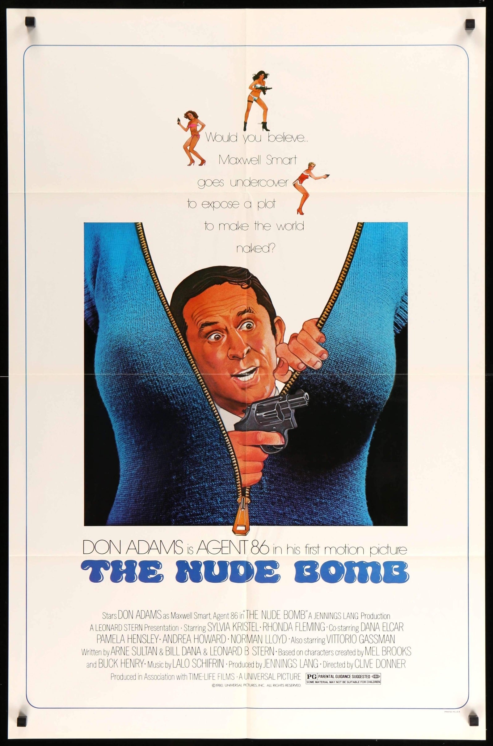 Nude Bomb (1980) original movie poster for sale at Originalfilmart