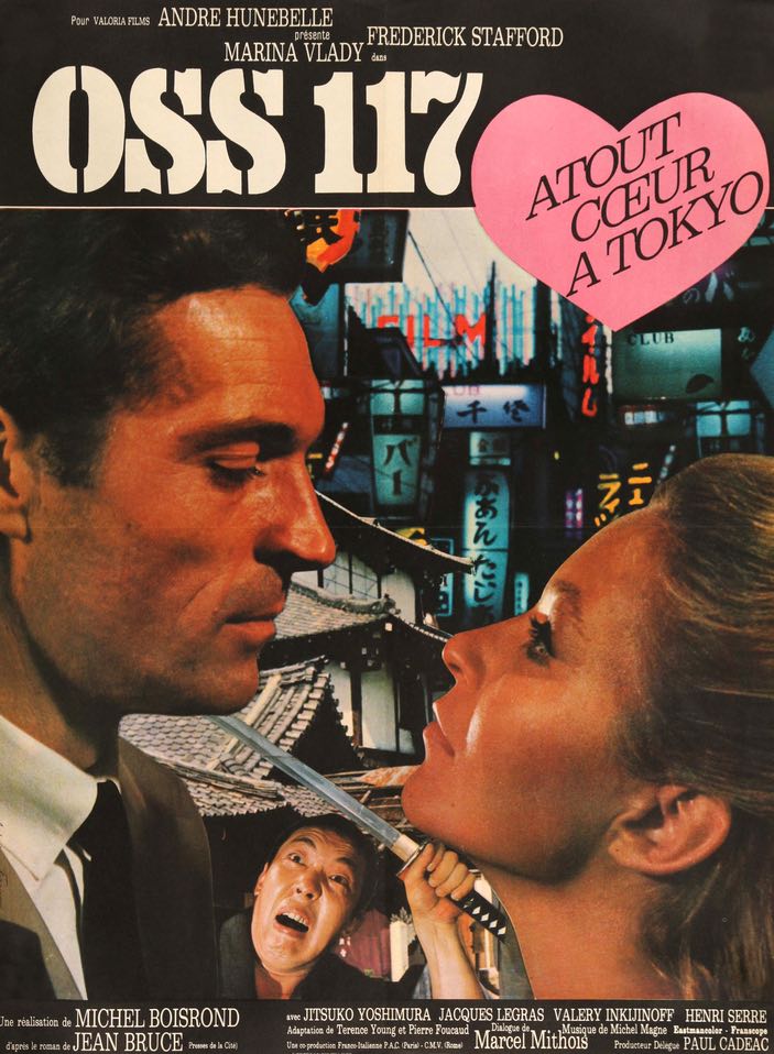 O.S.S. 117 - Terror in Tokyo (1966) original movie poster for sale at Originalfilmart