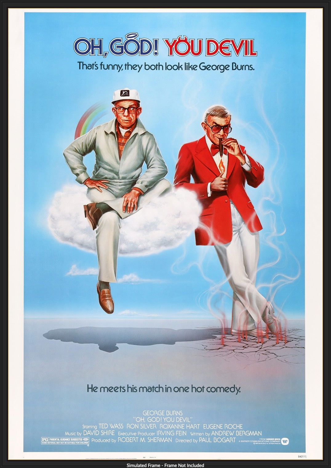 Oh, God! You Devil (1984) original movie poster for sale at Originalfilmart