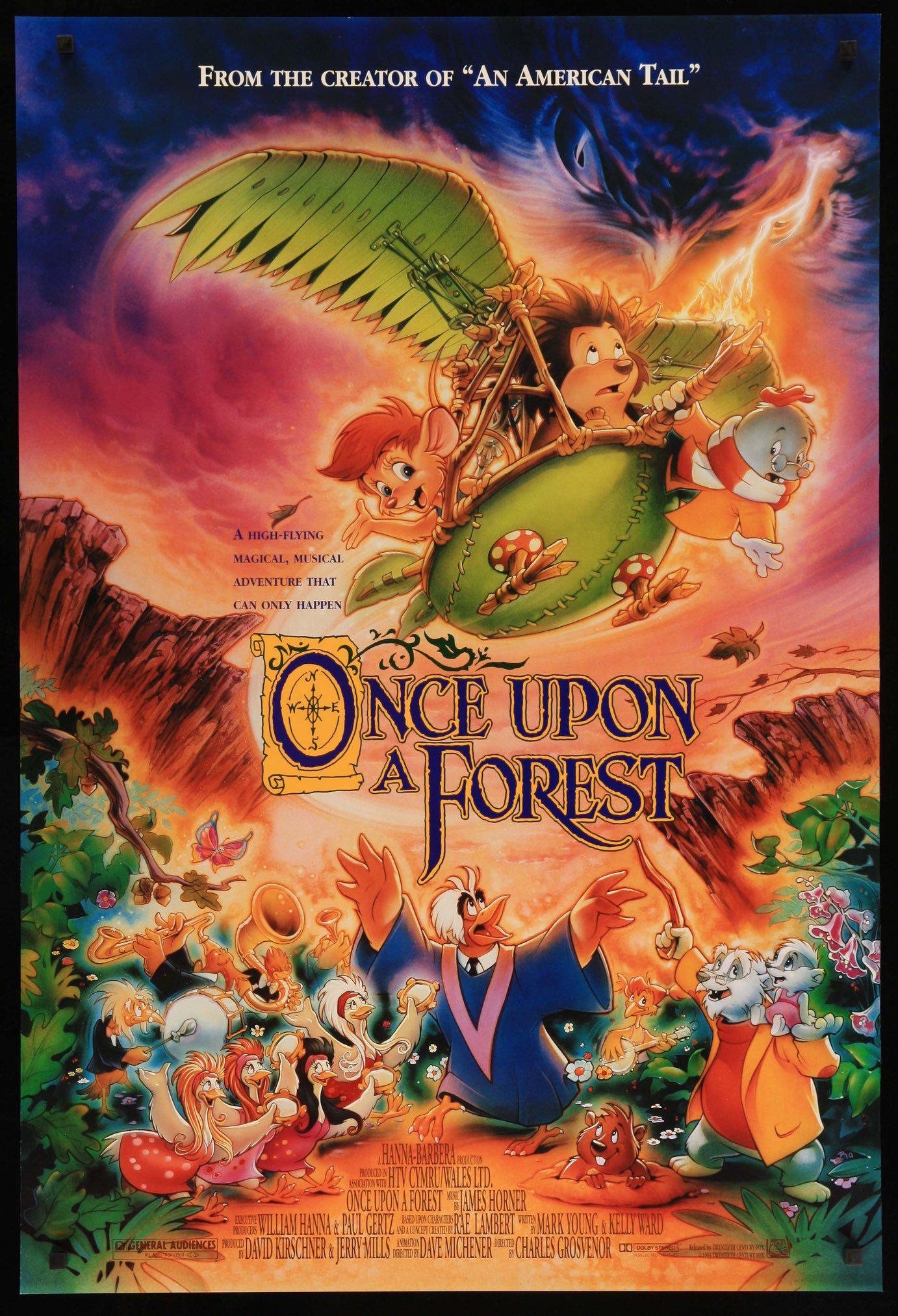 Once Upon a Forest (1993) original movie poster for sale at Originalfilmart
