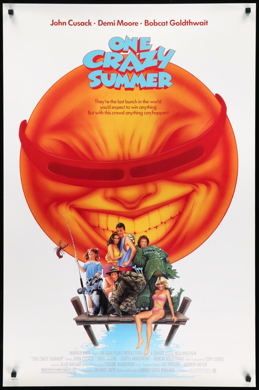 One Crazy Summer (1986) original movie poster for sale at Originalfilmart