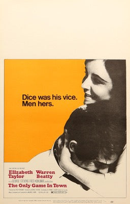 Only Game In Town (1970) original movie poster for sale at Originalfilmart