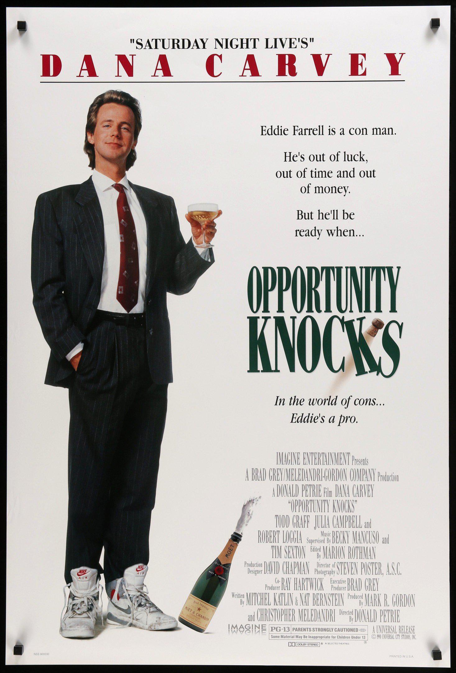 Opportunity Knocks (1990) original movie poster for sale at Originalfilmart