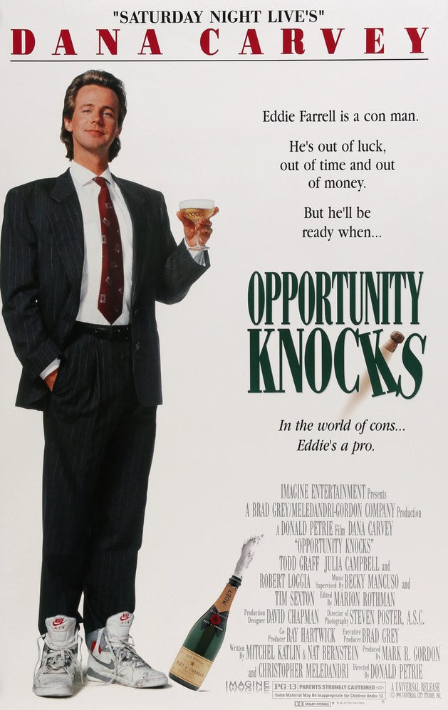 Opportunity Knocks (1990) original movie poster for sale at Originalfilmart