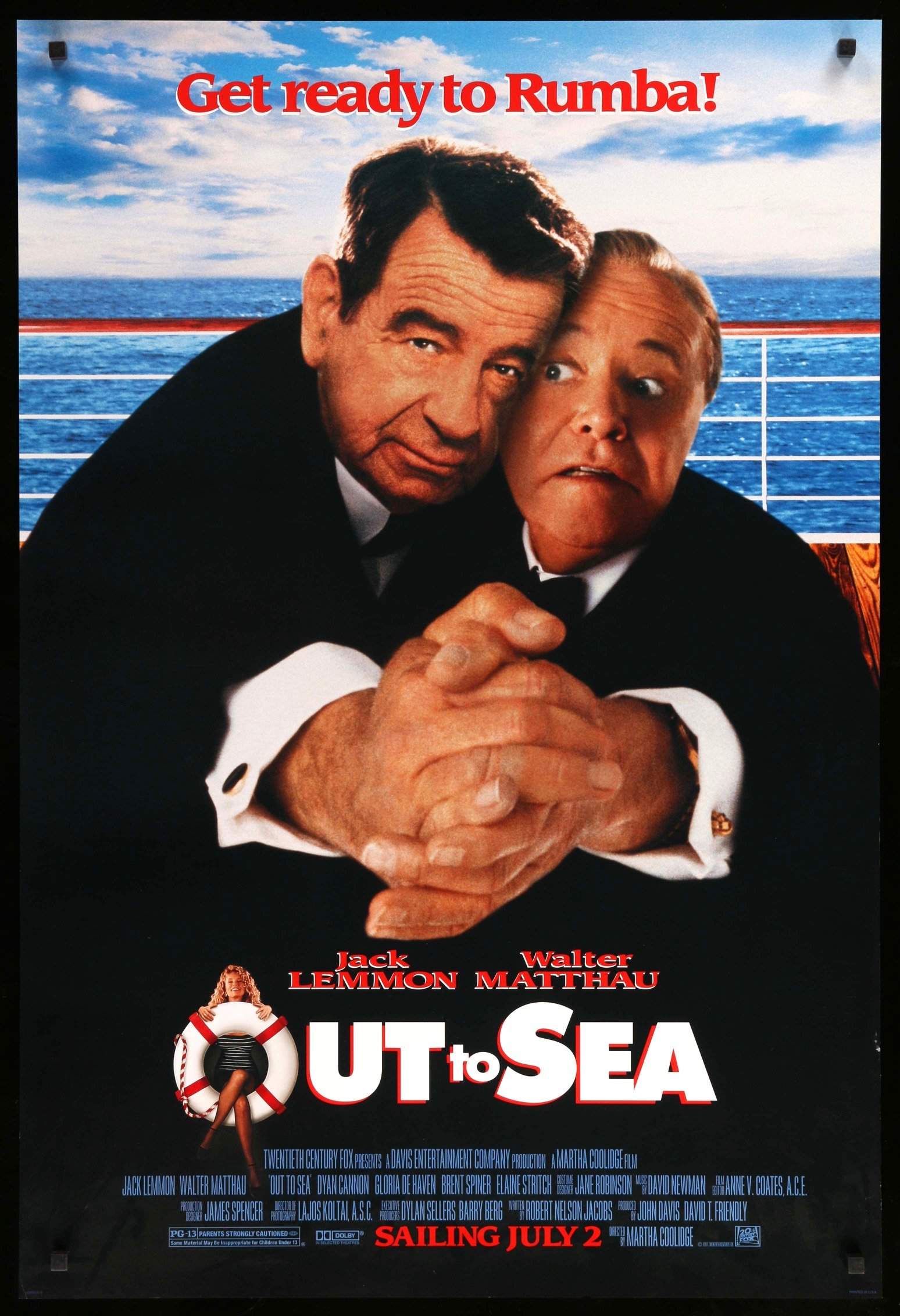 Out to Sea (1997) original movie poster for sale at Originalfilmart